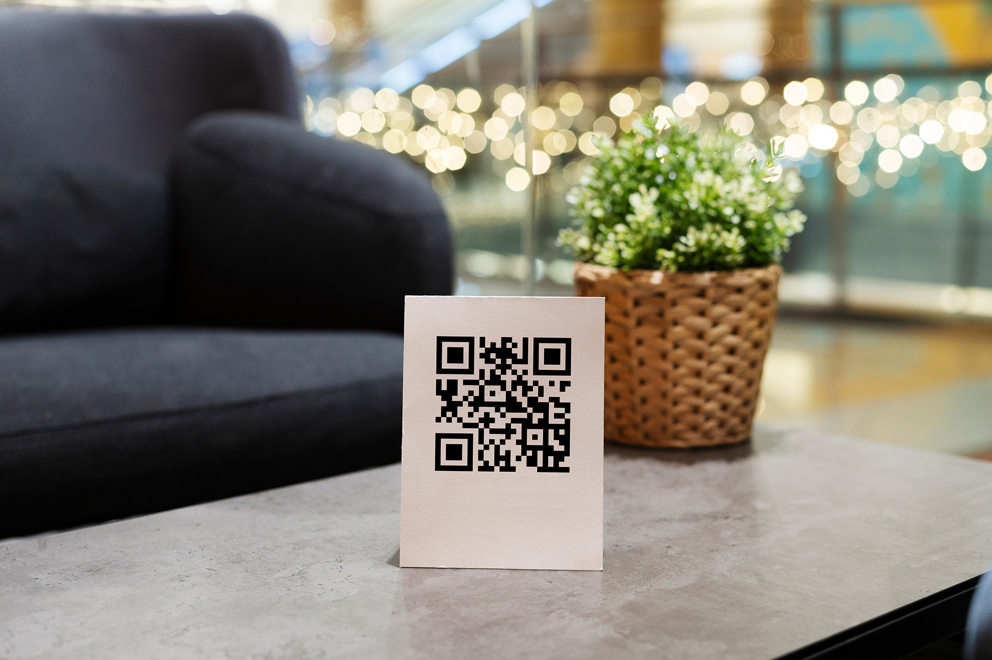 Sample QR Code usage